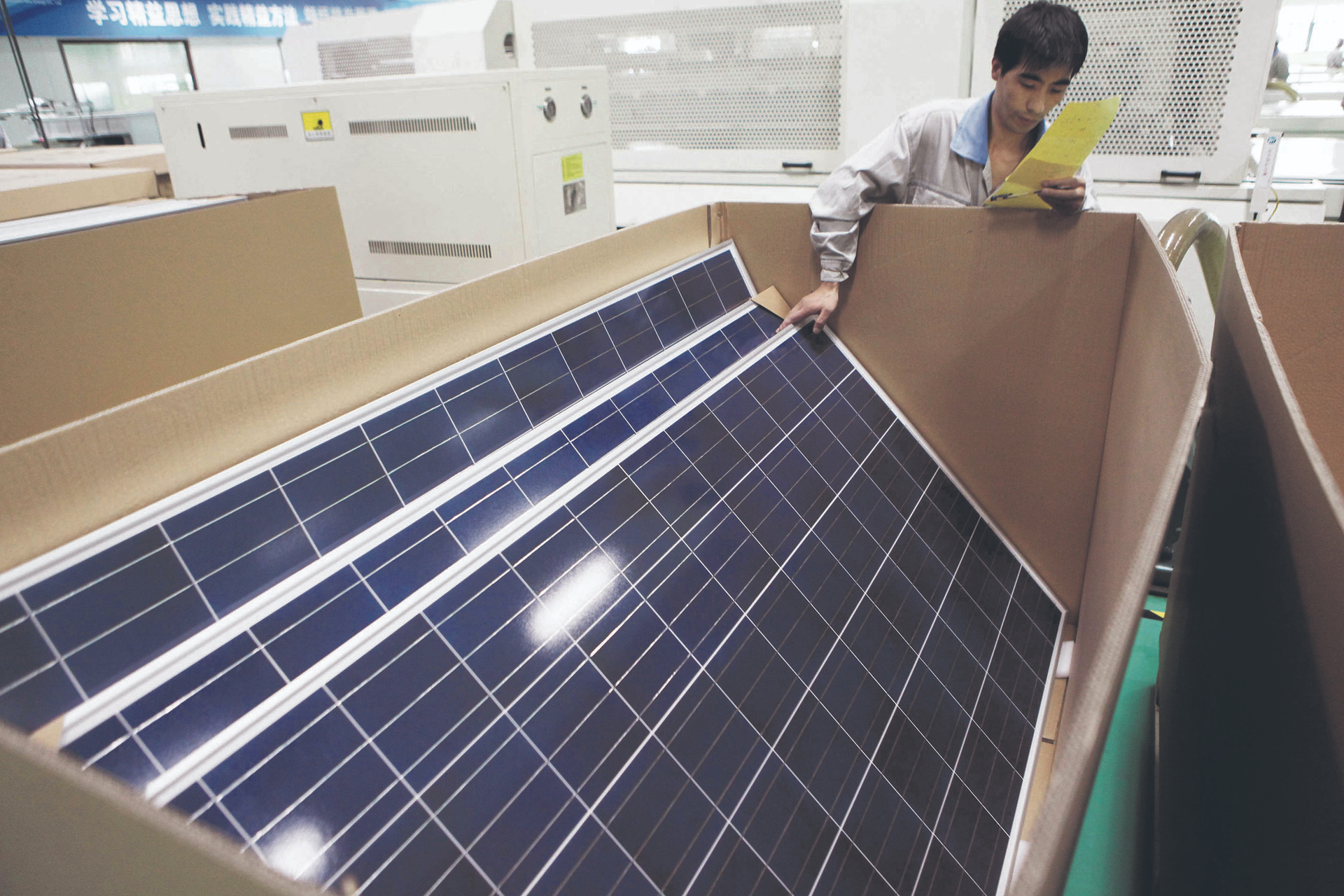 Macht deutschen Herstellern zu schaffen: China flutet mit Billigprodukten wie Solarpaneelen den deutschen Markt
