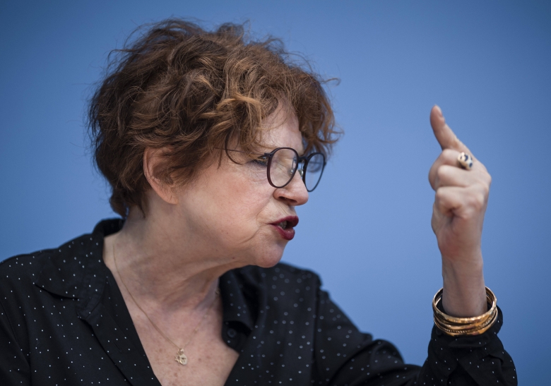 Schrieb mehr als 70 Berichte an die Stasi: Anetta Kahane auf einer Pressekonferenz im November 2020 in Berlin