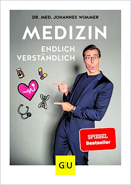 Johannes Wimmer: „Medizin – endlich verständlich“, Gräfe und Unzer Verlag, München 2020, gebunden, 144 Seiten, 14,99 Euro