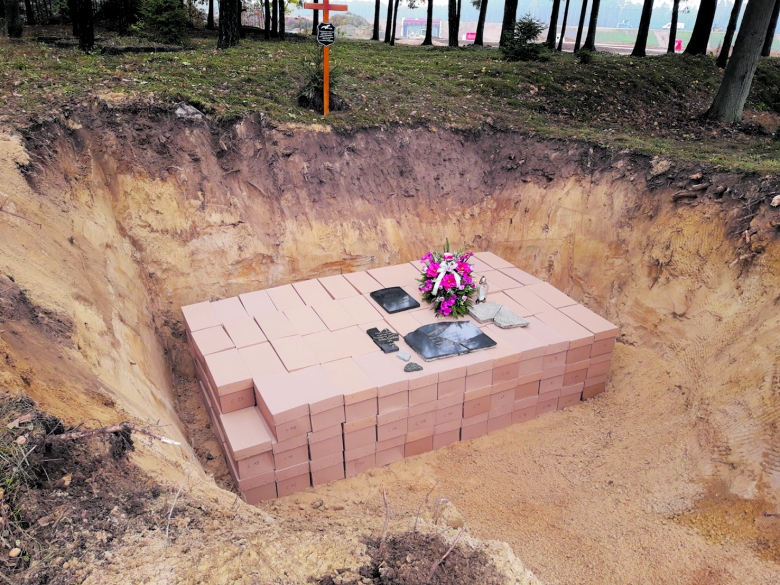 Gedenkstätte in Zielhausen: Hier wurden die Überreste aus Dorntal bestattet