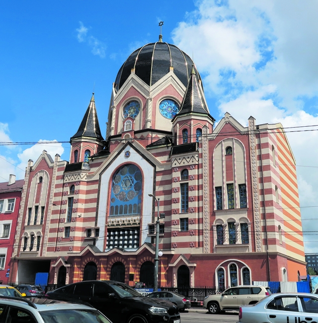 Seit 2018 finden hier wieder Gottesdienste statt: Synagoge in Königsberg