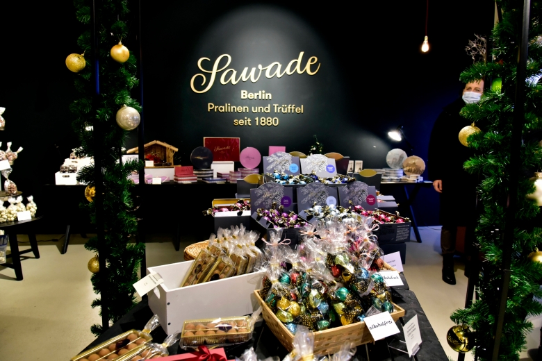 Traditionshaus: Seit der Kaiserzeit gehört das Haus Sawade zu den führenden Schokoladenmanufakturen in Berlin