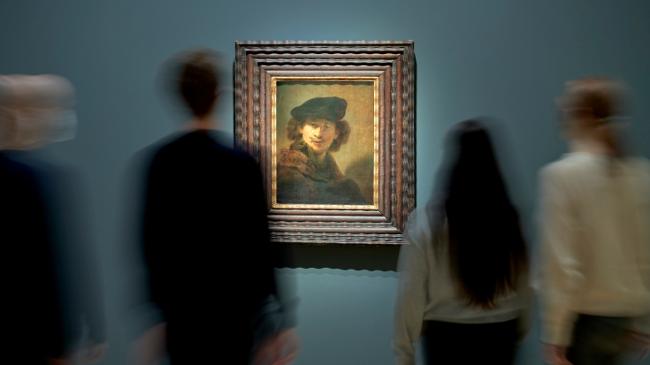 Licht aus, Spot an für Rembrandt