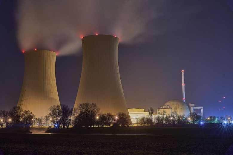 In Deutschland ein Auslaufmodell, im Rest der Welt Zukunft: Atomkraft. Im Bild das zum Jahresende 2021 vom Netz genommene AKW Grohnde