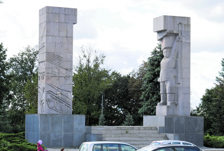 Schon lange umstritten: Denkmal für die roten „Befreier“ in Allenstein