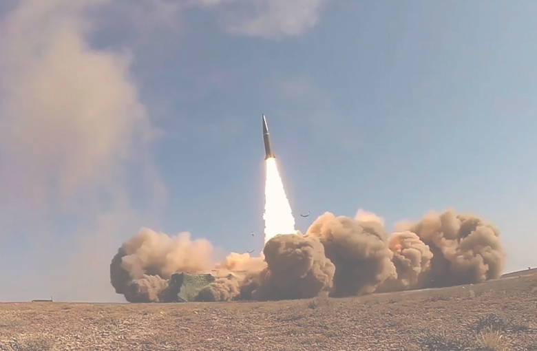 Atomares Säbelrasseln: Russische Übung mit einer Iskander-Rakete