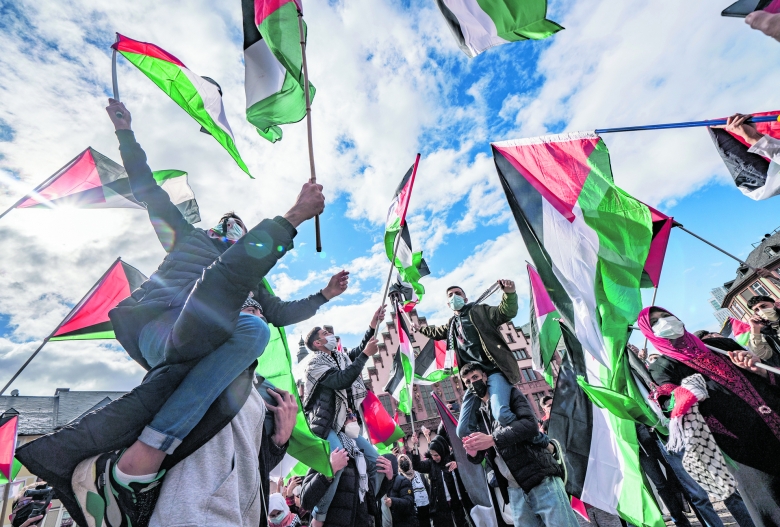 „Ewiger Feind“: Auf pro-palästinensischen Demonstrationen zeigen muslimische Migranten in deutschen Großstädten regelmäßig ihre Feindschaft gegenüber Israel und den Juden