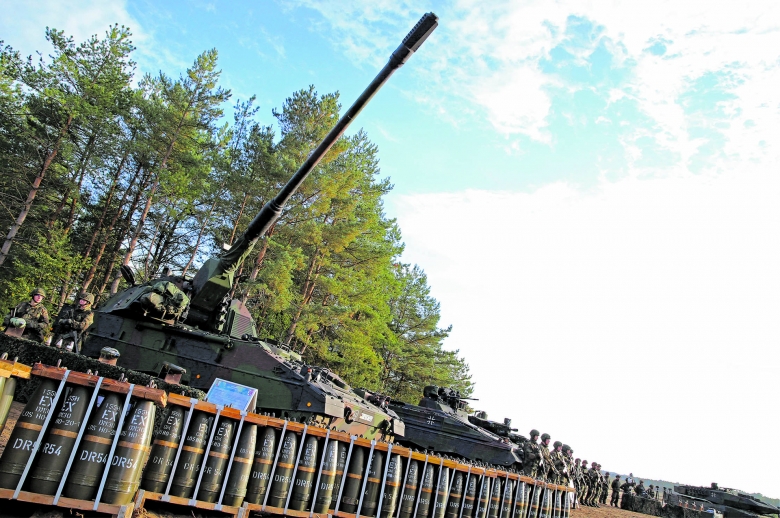 Ob die Bundeswehr Ersatz für die an die Ukraine gelieferten 14 Exemplare bekommt, ist fraglich: Panzerhaubitze 2000