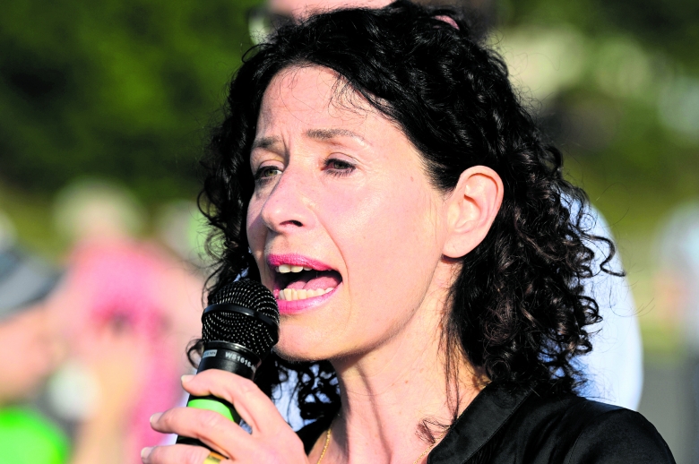 Will ganz nach oben: Grünen-Spitzenkandidatin Bettina Jarasch