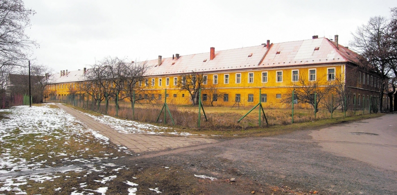 Ein Ort des Schreckens: Kaserne von Postelberg