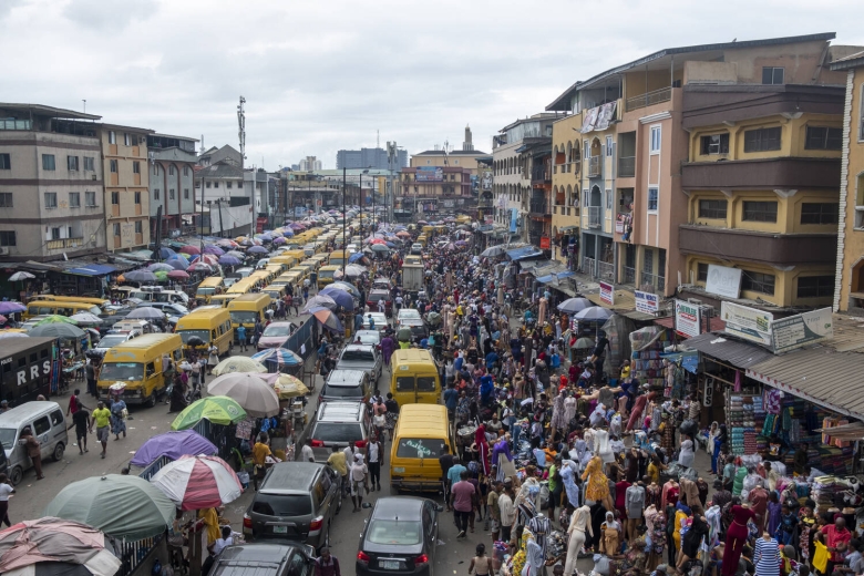 „Unglaublich unstrategisch“: Die nigerianische Wirtschaftsmetropole Lagos zählt jetzt schon rund 15 Millionen Einwohner