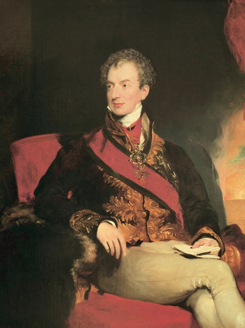 Clemens Wenzel von Metternich: Gemälde von Thomas Lawrence aus der ersten Hälfte der 1820er Jahre 
