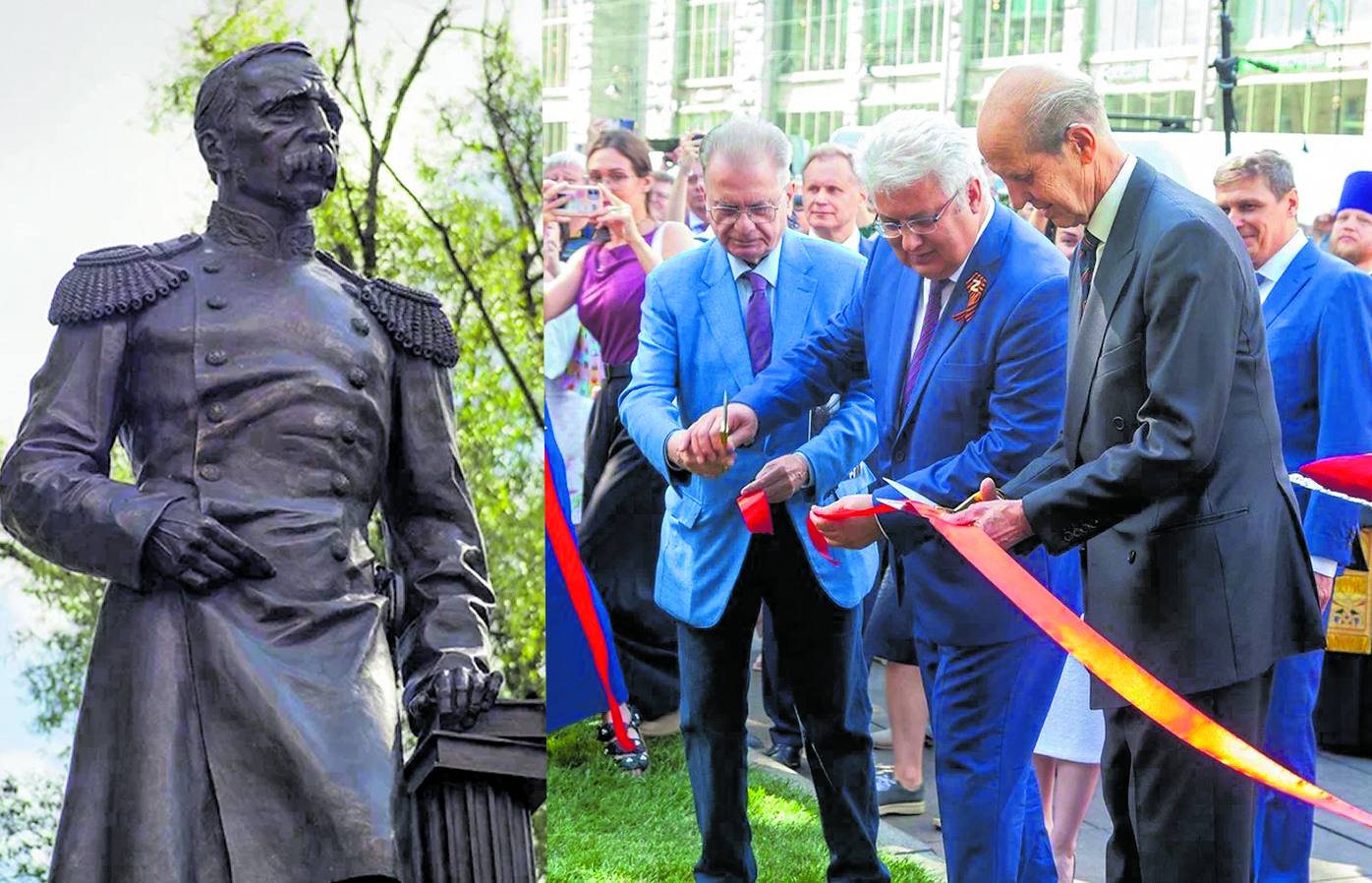 St. Petersburg ehrt einen deutschen Philanthropen