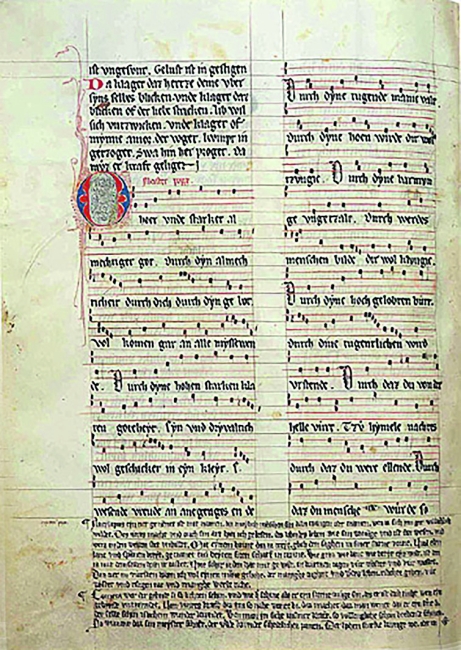 Aus der Jenaer Liederhandschrift