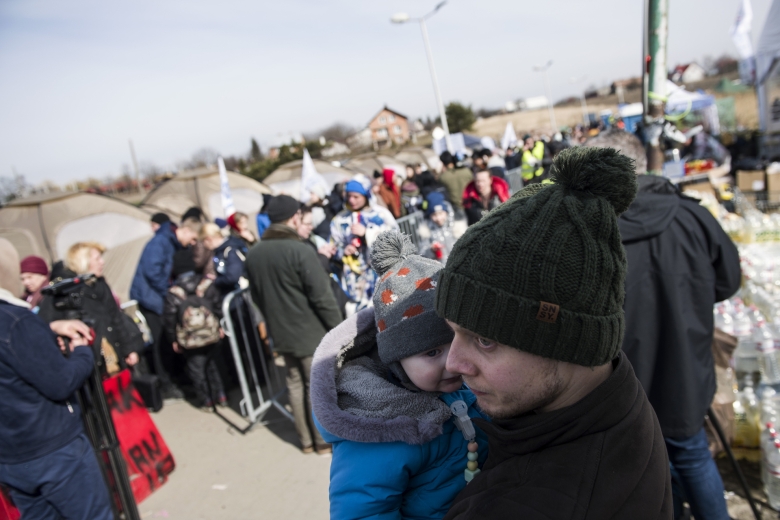 In den letzten Monaten auffällig viele jüngere männliche Personen: Ukrainische Flüchtlinge an polnischer Grenze