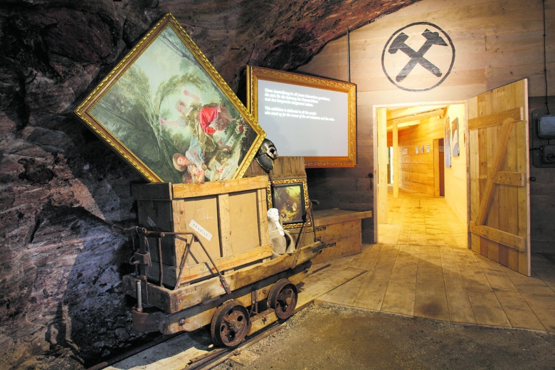Kunst im Salzstollen: Ausstellung über das NS-Kunstdepot in Altaussee