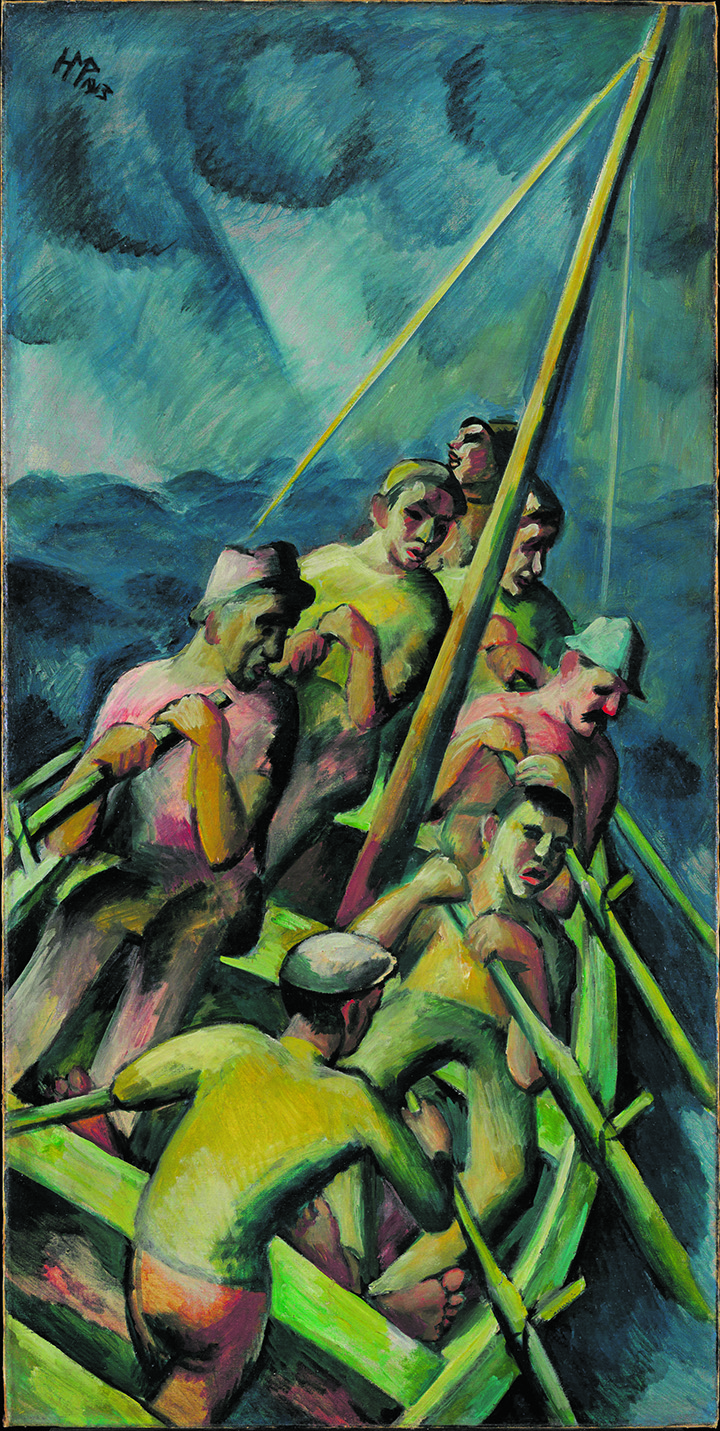 Max Pechstein: „Fischerboot“ (1913)