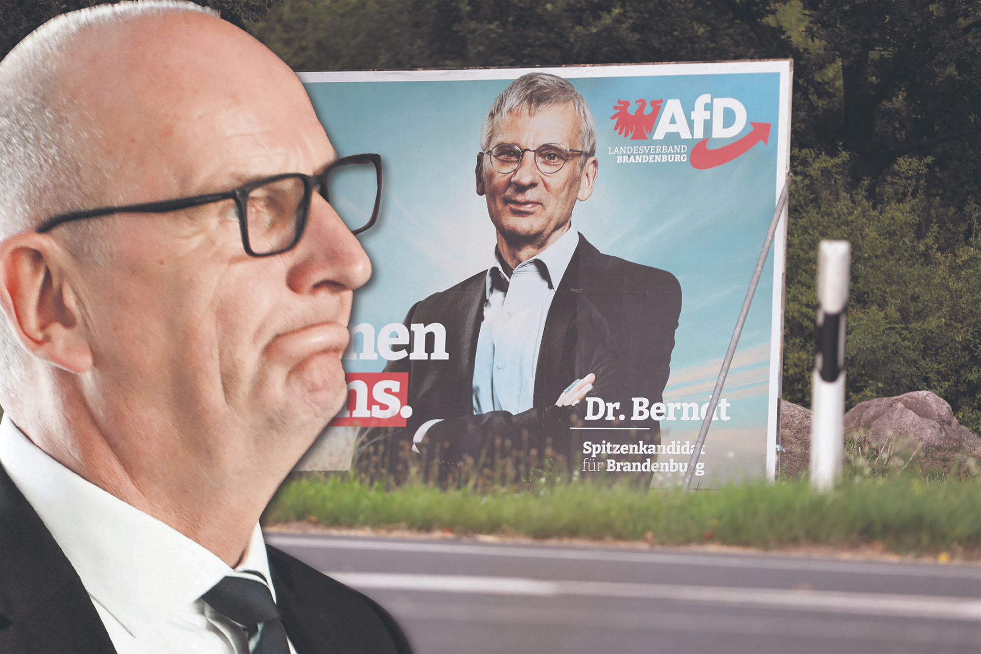 Alles auf Anti-AfD: Brandenburgs SPD-Ministerpräsident Dietmar Woidke (l.)