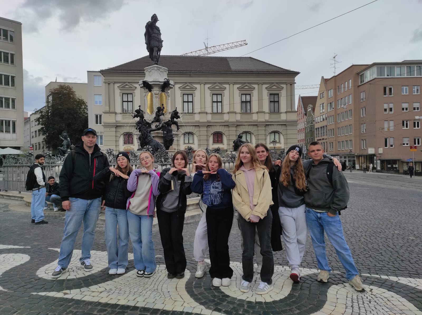 Alleinsteiner Schüler zu Besuch in Bayern