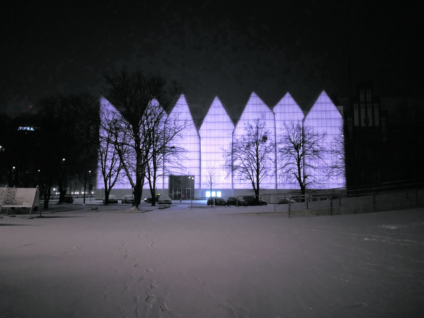 Wie ein Eispalast: Die phantasievolle Silhouette der Philharmonie