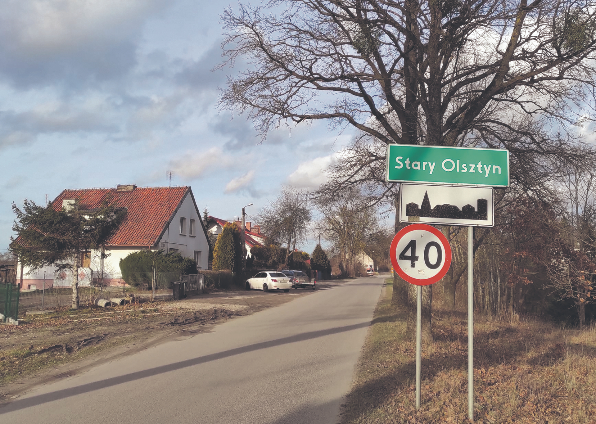 Von möglicher Eingemeindung betroffen: Das Dorf Alt Allenstein