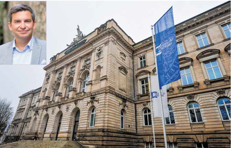 Im Fokus linker Aktivisten: Peter Hoeres (o.), Historiker an der Julius-Maximilians-Universität Würzburg