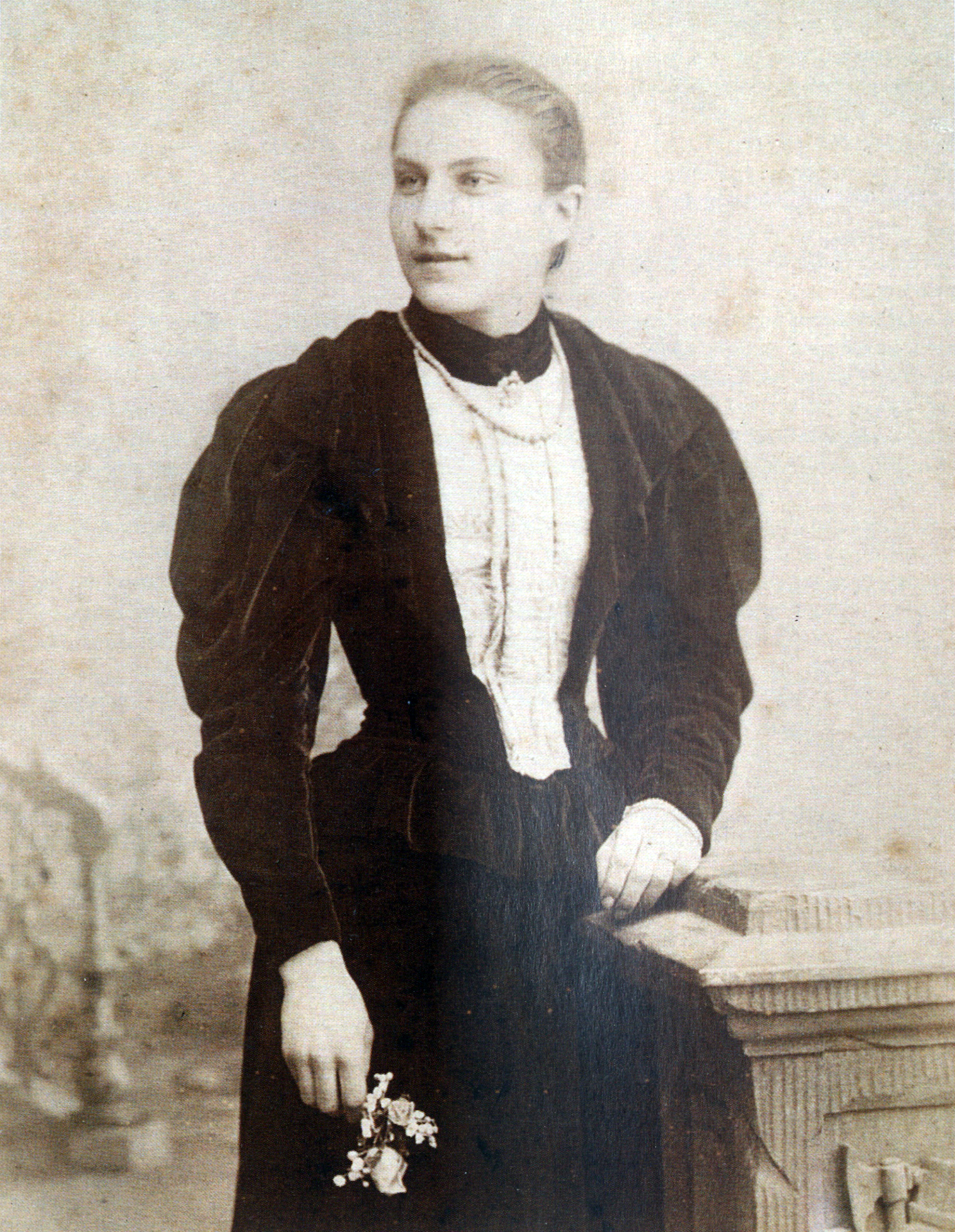 Zur Zeit ihres Studienbeginns im Jahre 1902: Emilie Winkelmann