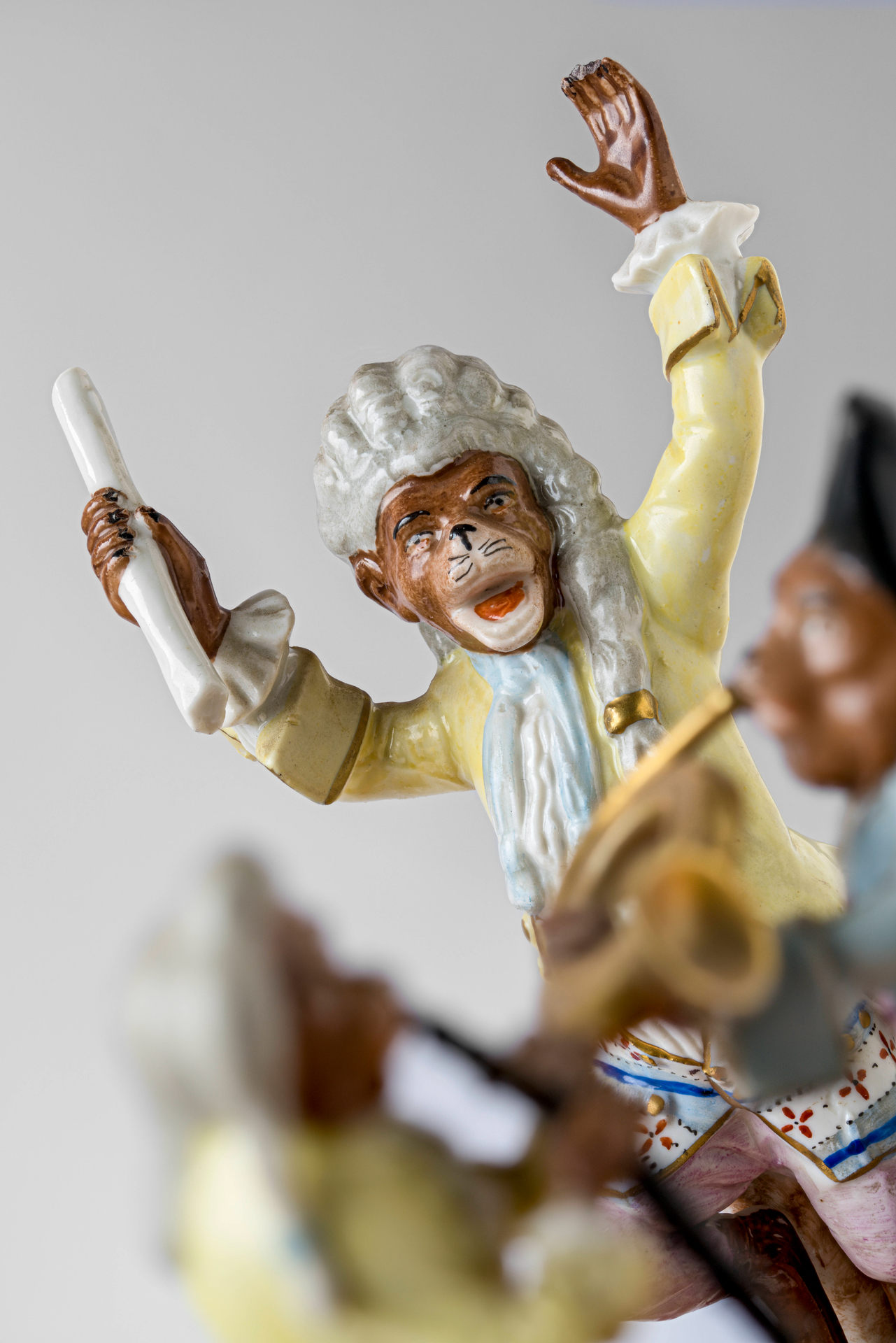 Komponist aus Kaendlers „Affenkapelle“ 