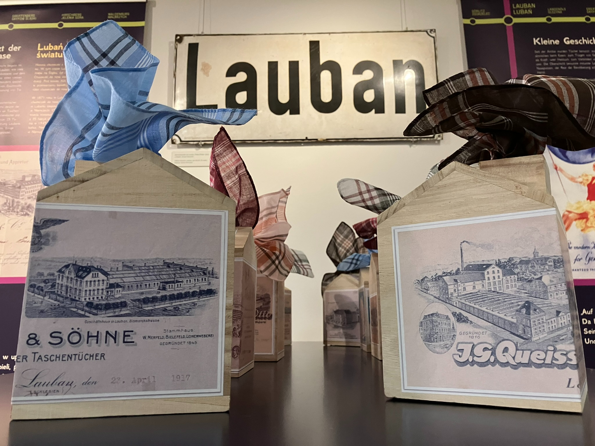 Die Laubaner Taschentuchindustrie sorgte dafür, dass sich die ganze Welt die Nase putzen konnte