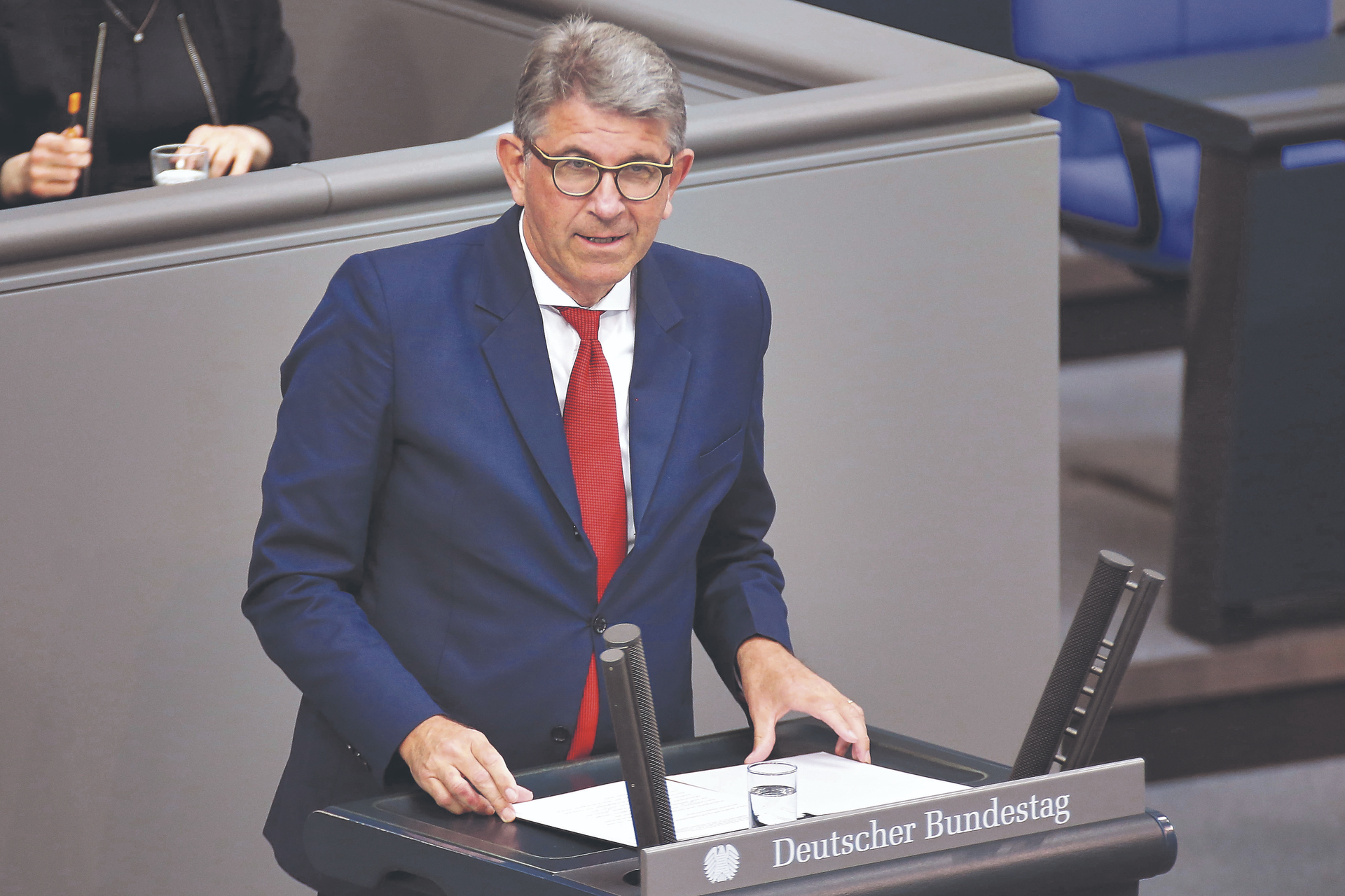 Vorbote eines Politikwechsels: Kulturstaatsminister Weimer, hier bei seiner ersten Rede im Deutschen Bundestag 