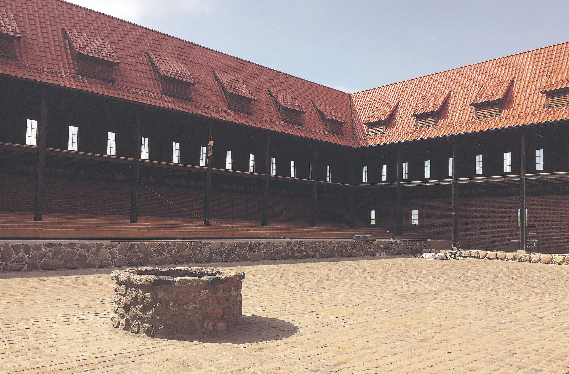 Wurde bereits restauriert: Der Nordwestflügel der Burg