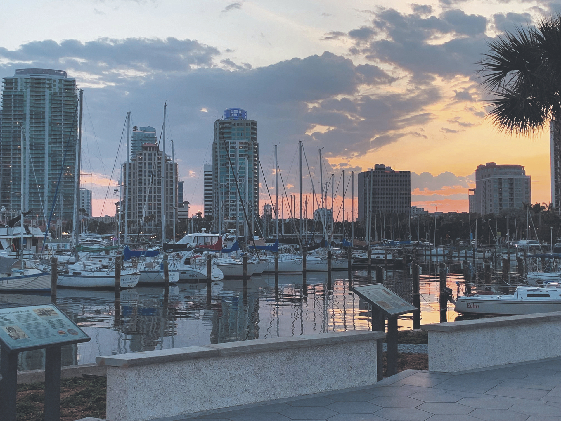 Pier und Jachthafen von St. Pete