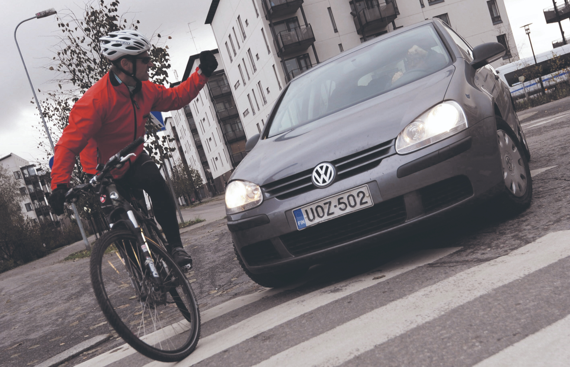 An über 70 Prozent der Radfahrerunfälle sind Autofahrer beteiligt oder sind sogar dafür die Ursache
