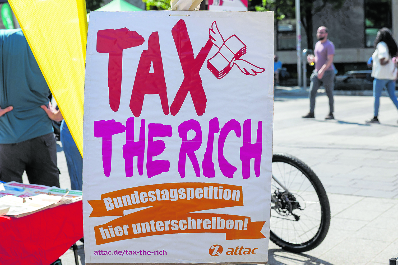 Arme Reiche: Auch NGOs versuchen mit Petitionen ihre Ideologie durchzusetzen