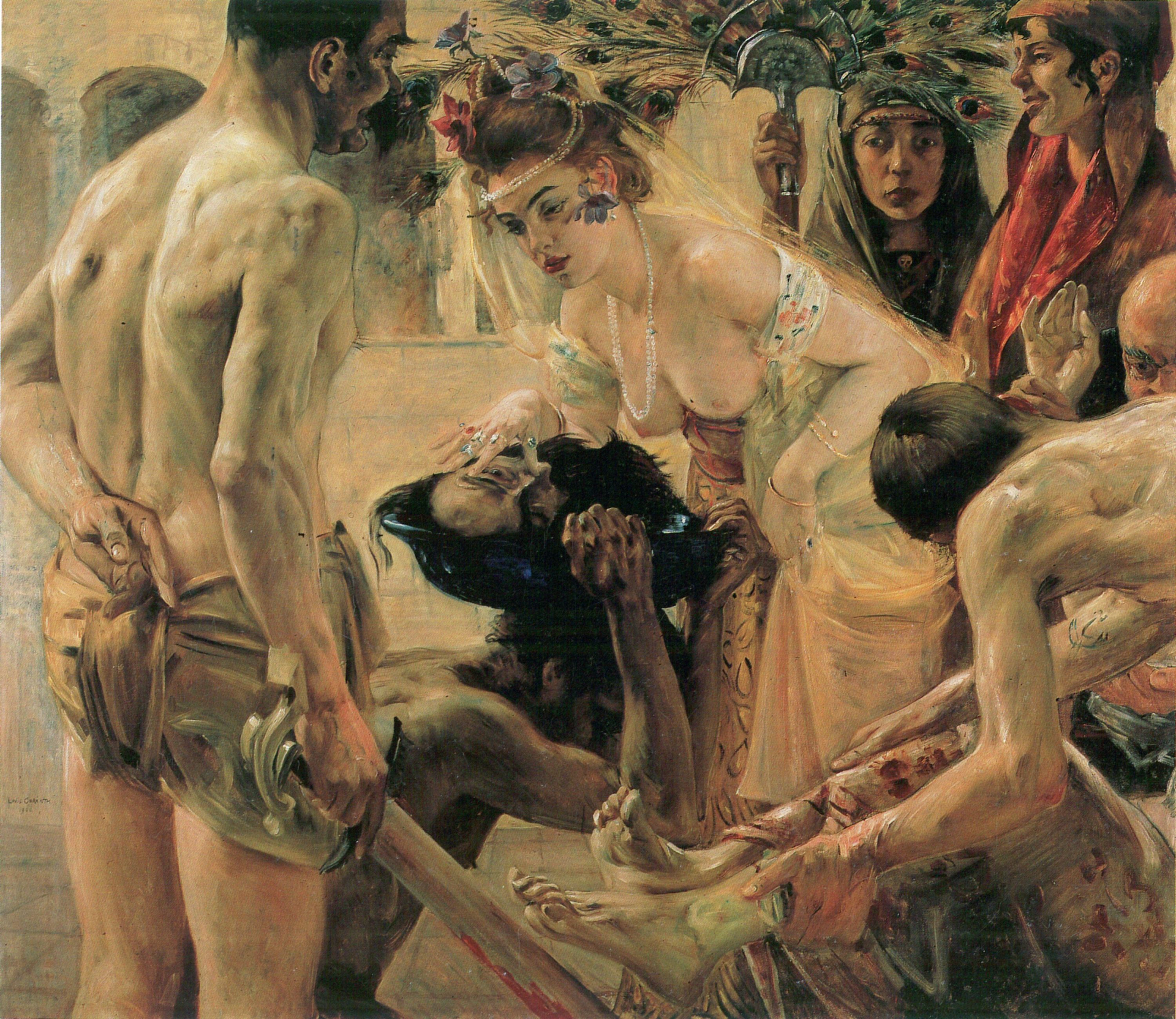 Imponieren durch „ausgefallene Originalität“: Lovis Corinths Gemälde „Salome II“ frei nach dem Skandalstück von Oscar Wilde