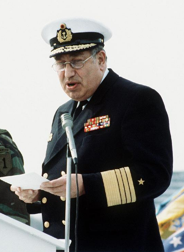 Admiral Dieter Wellershoff im Jahre 1991