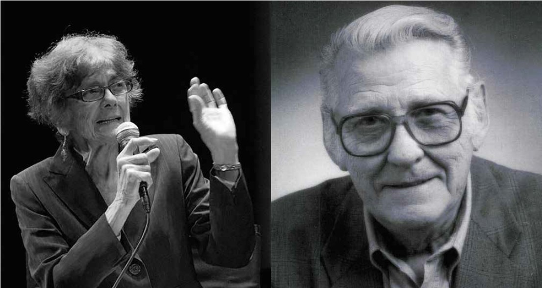 Linke Strategen: Frances Piven 2011 bei einem Kongress zur US-Demokratie, Richard Cloward kurz vor seinem Tod 2001