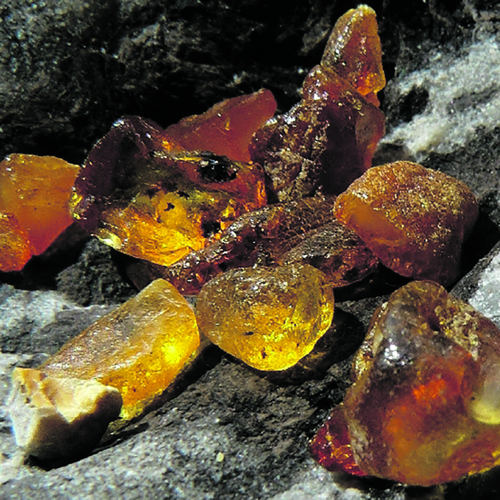 Rohsteine – am Strand gefunden