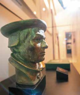 Kopf der „Freiheyt“: Büste des Thomas Müntzer im Kulturhistorischen Museum