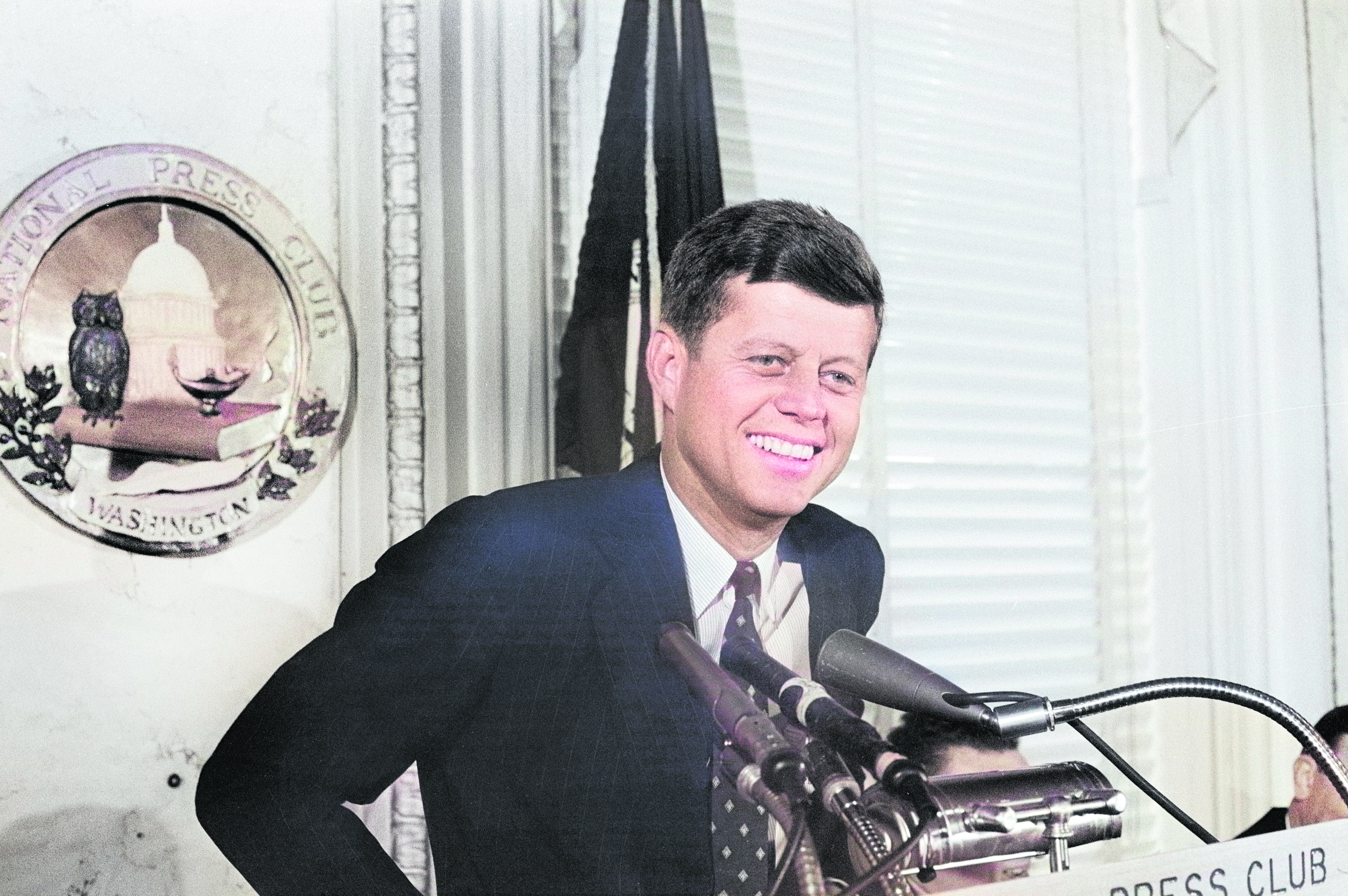 Wusste sein physisches Leid gut hinter einem Lächeln zu verbergen: US-Präsident John F. Kennedy