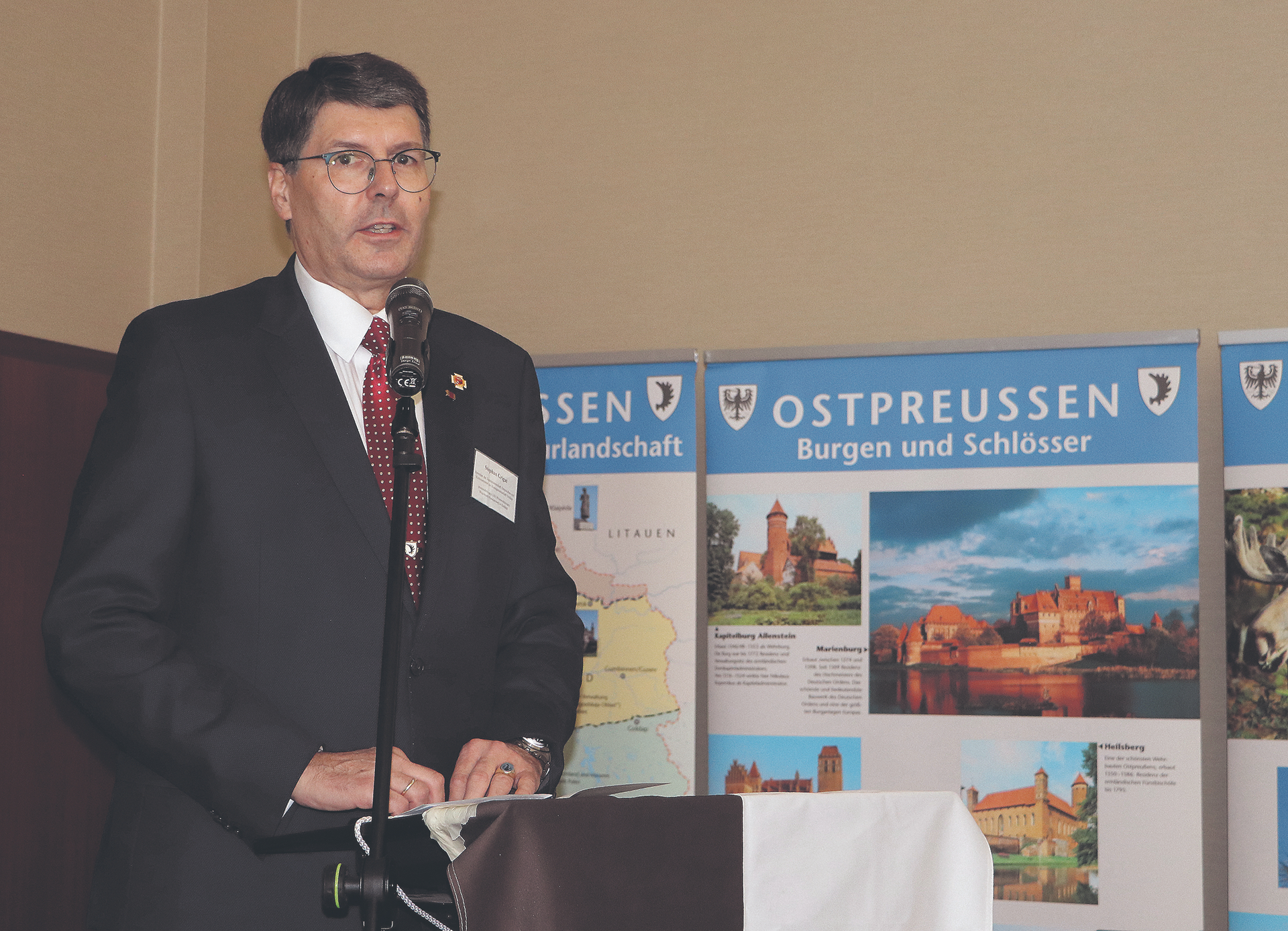 Führte durch die zweitägige Veranstaltung: LO-Sprecher Stephan Grigat