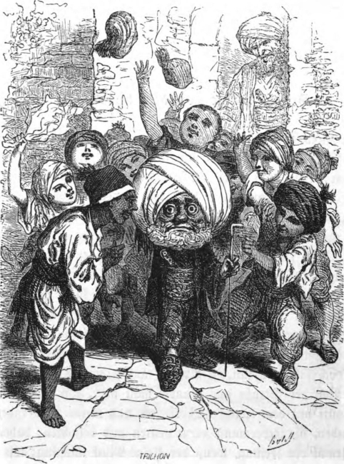 Buchillustration zu „Der kleine Muck“