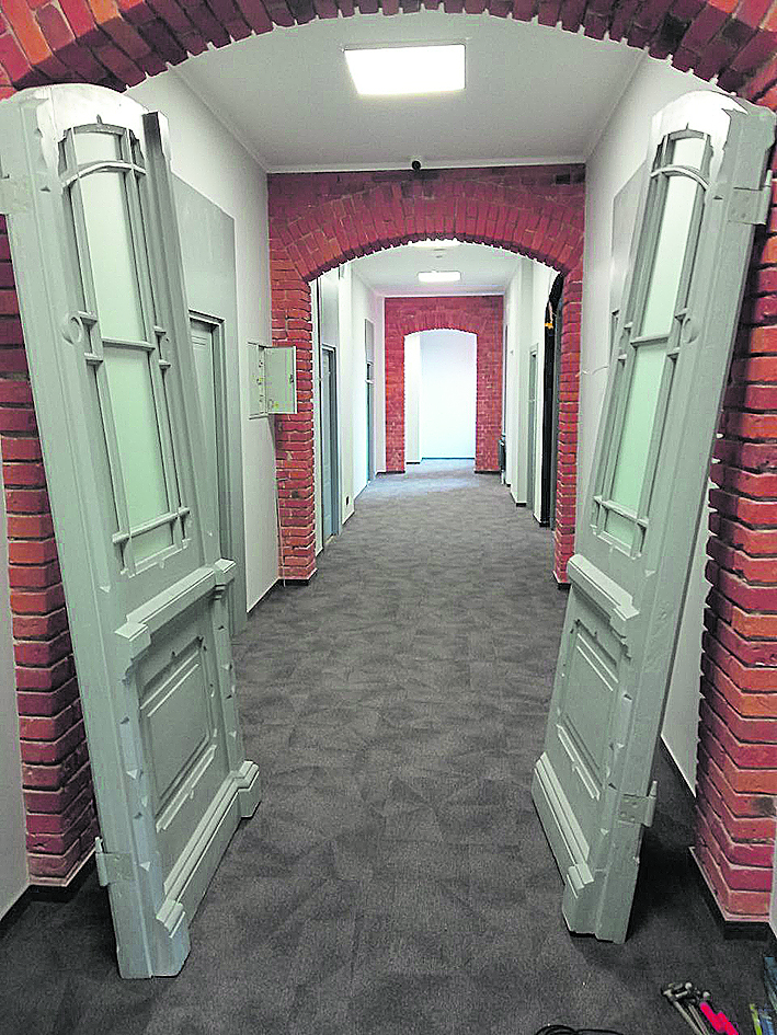 Restaurierte Elemente des Kreiskrankenhauses: Neues Hotel in Insterburg