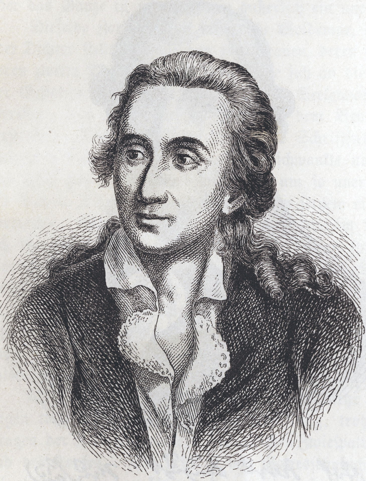 Theodor Gottlieb von Hippel – hier eine historische Illustration des Ostpreußen aus Otto von Leixners „Illustrirte Geschichte des deutschen Schrifttums“, Leipzig und Berlin 1880