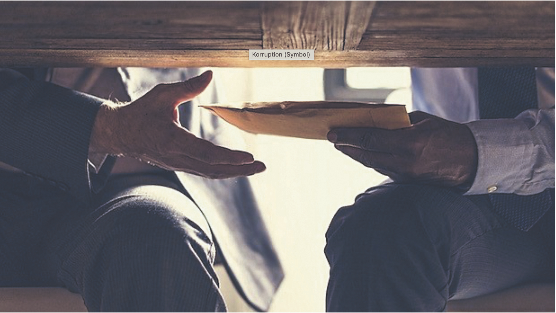 Laut Forschern liegt sie tief in der Natur des Menschen begründet: Korruption begleitet uns seit Jahrtausenden