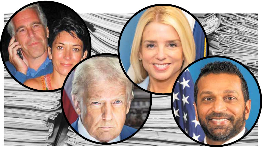 Was wissen Donald Trump, Pam Bondi und Kash Patel vom Sex-Verbrecherpaar Epstein und Maxwell (l.) wirklich?