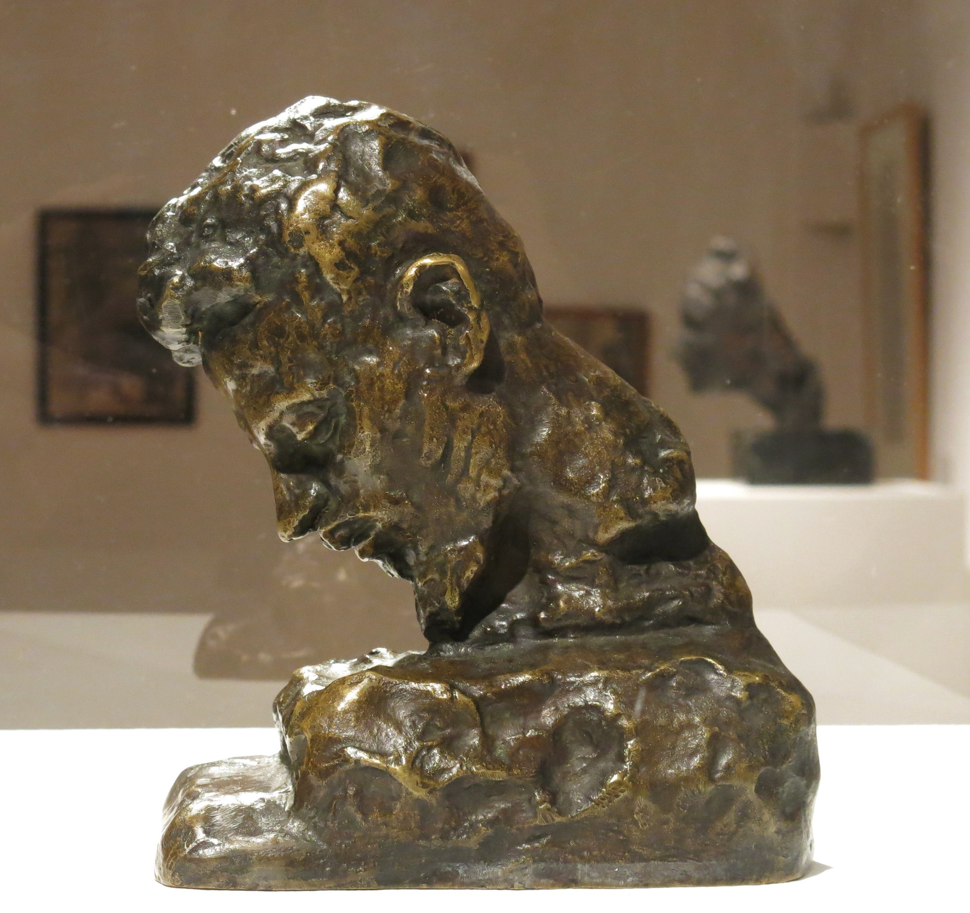 Zu sehen in der Bremer Ausstellung „Rilke und die Kunst“: Clara Rilke-Westhoffs Bronze-Bildnis Rainer Maria Rilkes von 1905