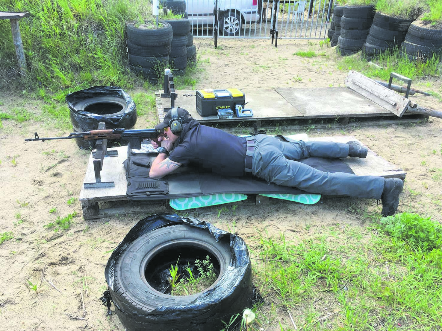 Erfreut sich jetzt schon großer Beliebtheit: Schießübungen