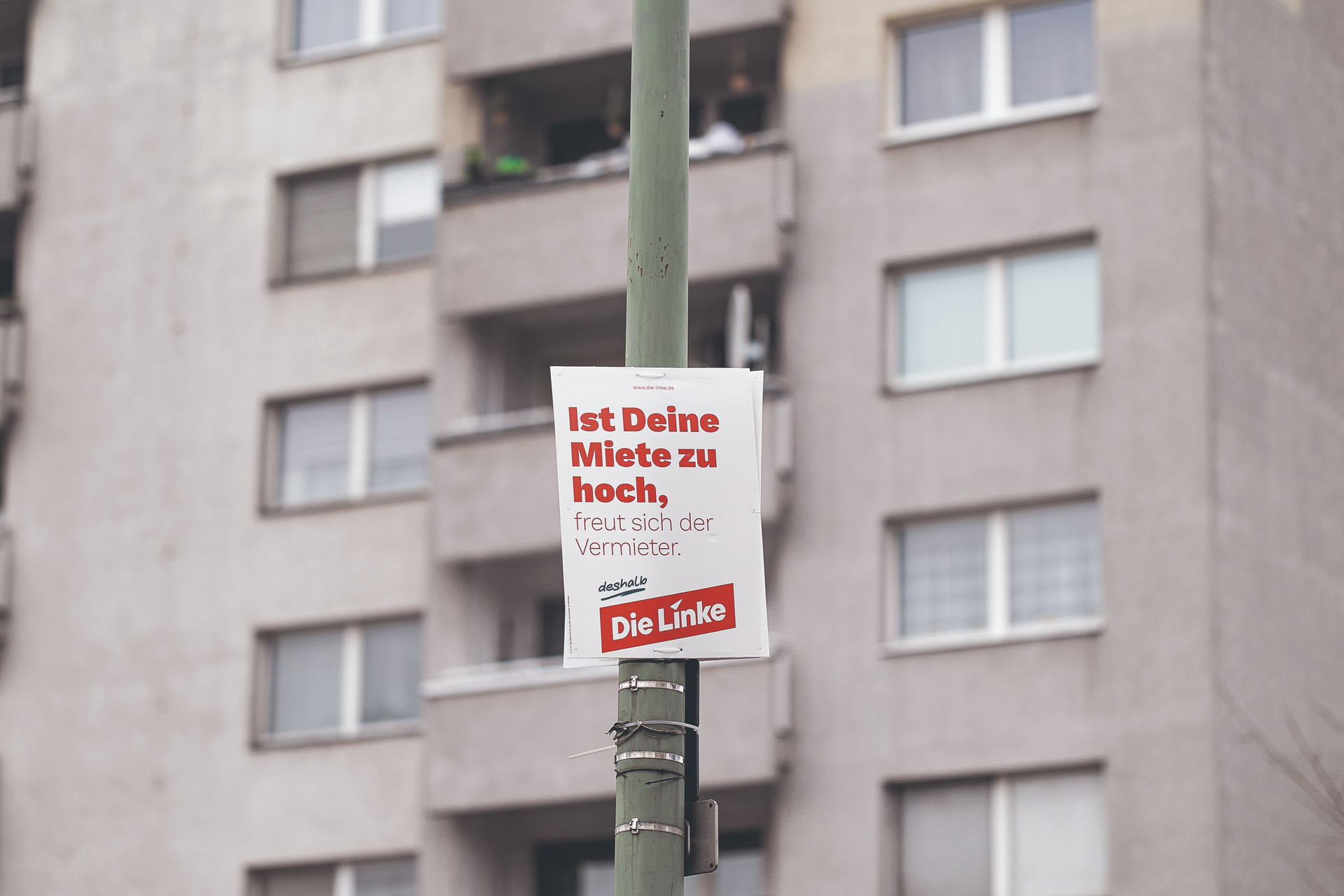 Feindbild Vermieter: Die Linkspartei hat ihr Wahlkampfthema gefunden