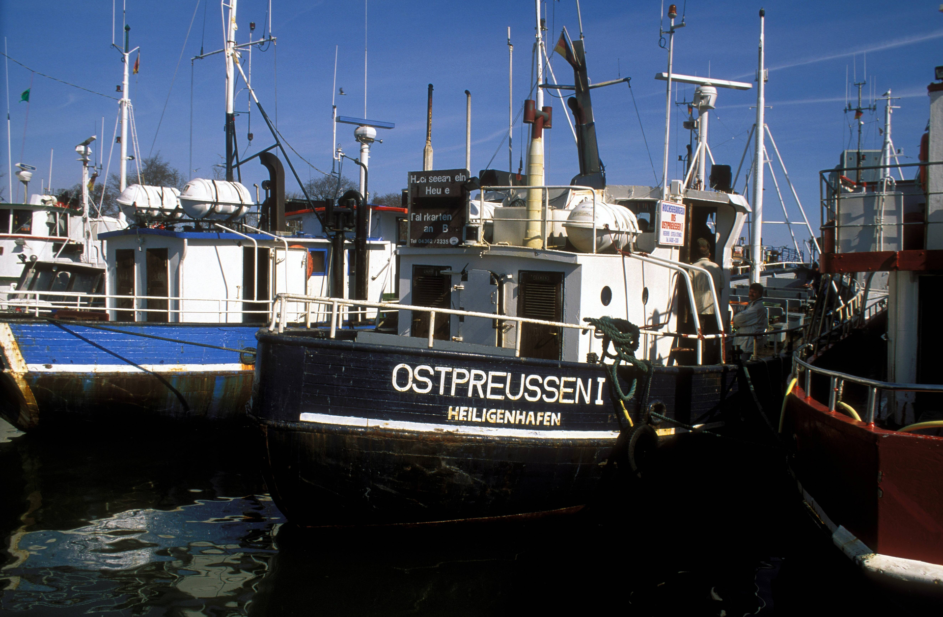 Eine Erinnerung an Flüchtlinge, die in Heiligenhafen nie untergeht: Ein Fischerboot namens „Ostpreußen“ im Kreis Ostholstein